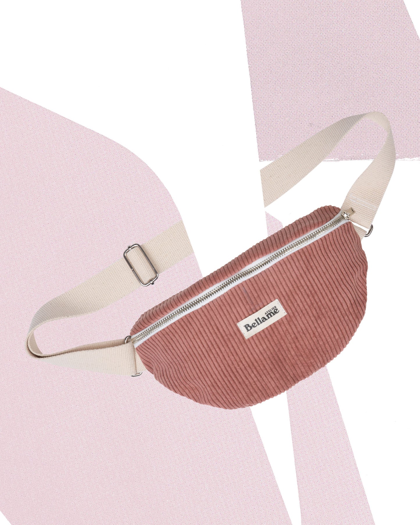 Sac Banane couleur rose clair (La Rosée) Packshot