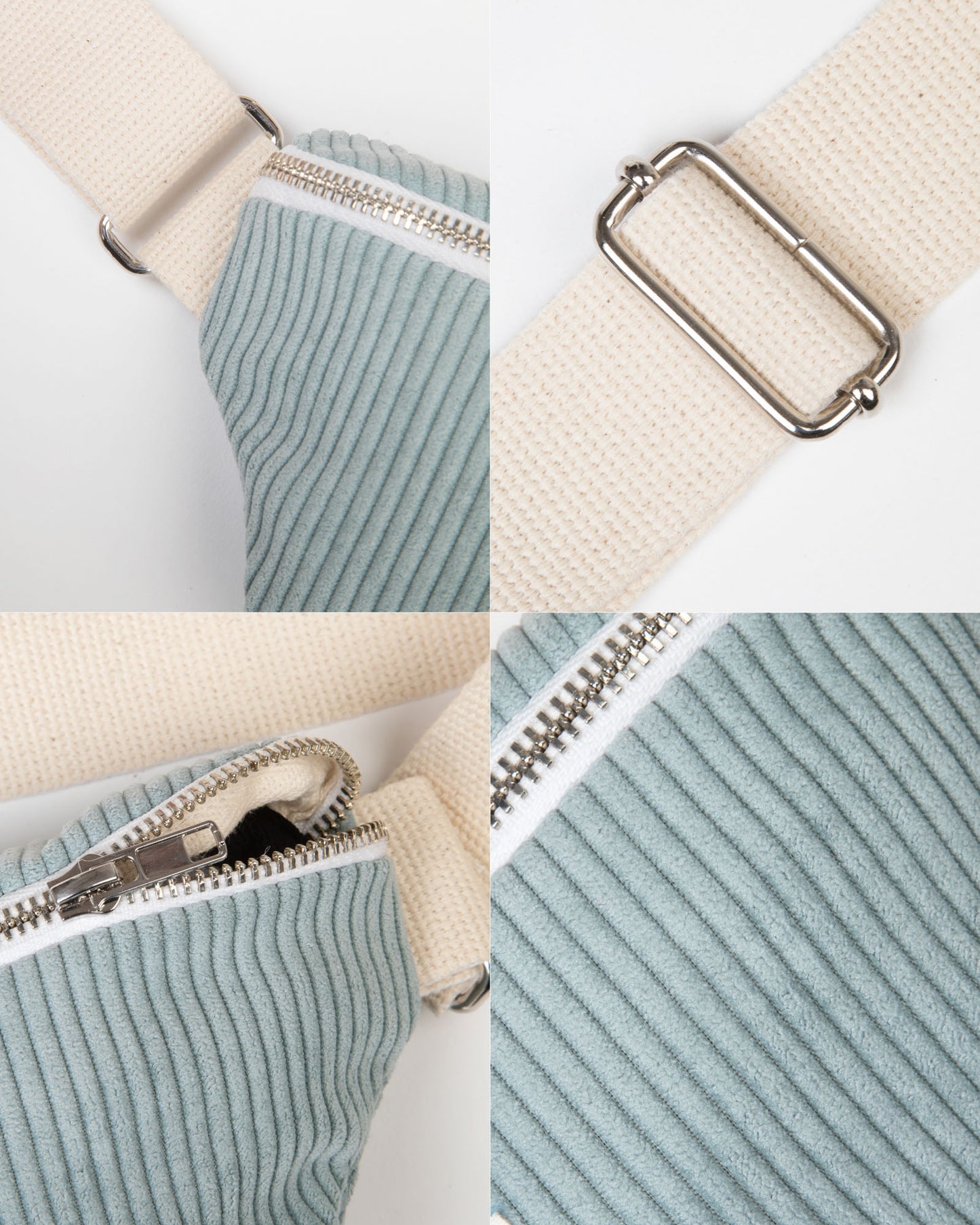 Sac Banane couleur gris/bleu (La célèste) packshot