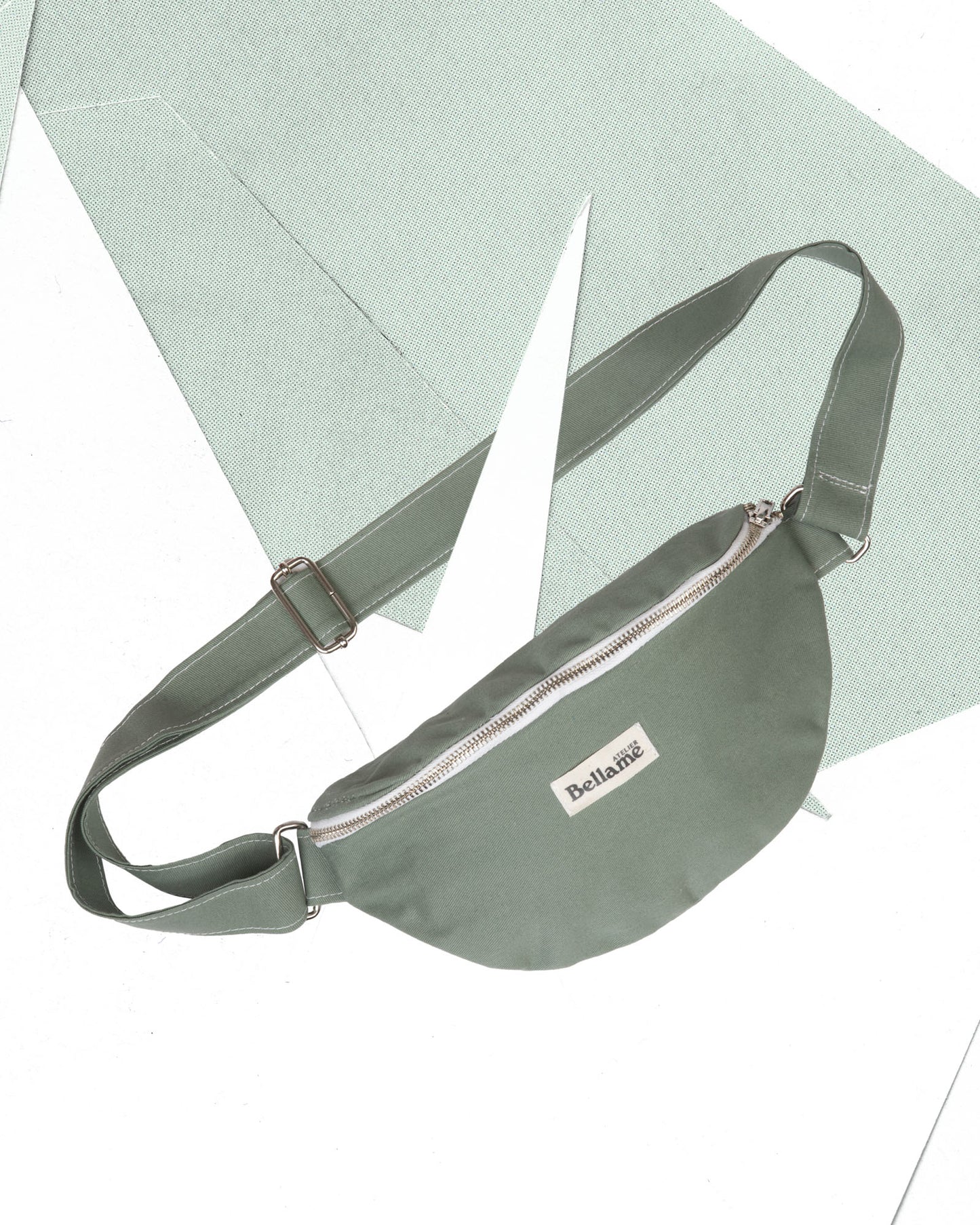 Sac Banane couleur sauge
